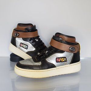 COACH x NASA Men's C210 Metallic High Tops - 8.5